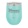 Mommin' All Day Err Day - Laser Engraved Stainless Steel Drinkware - 1973 -