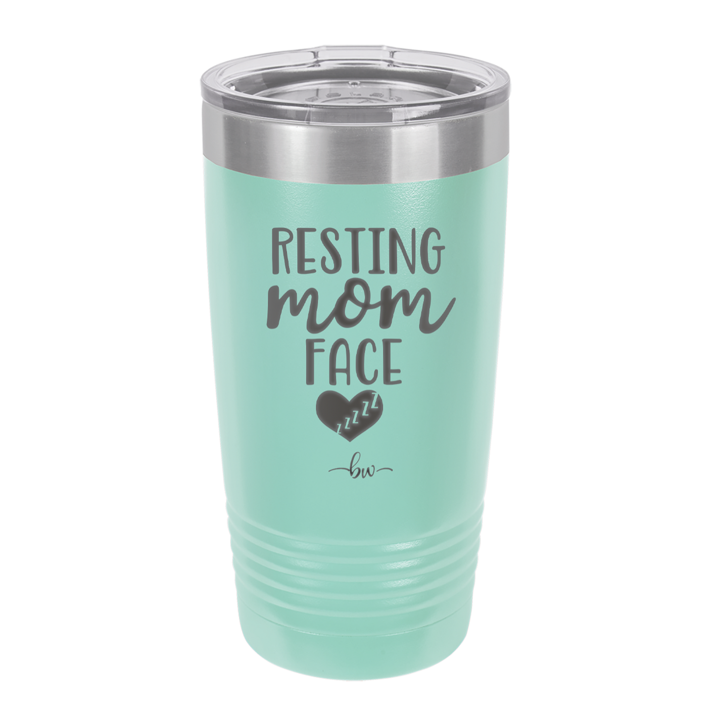 Resting Mom Face - Laser Engraved Stainless Steel Drinkware - 1976 -