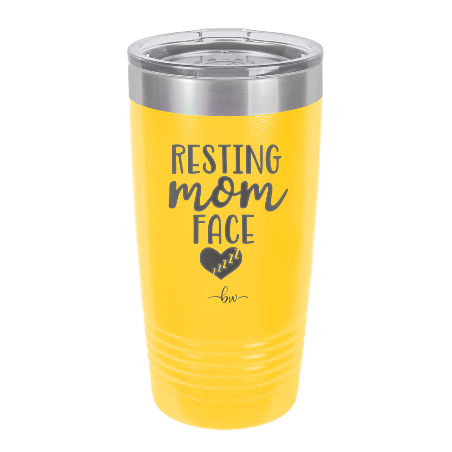 Resting Mom Face - Laser Engraved Stainless Steel Drinkware - 1976 -