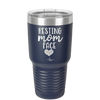 Resting Mom Face - Laser Engraved Stainless Steel Drinkware - 1976 -