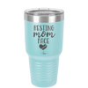 Resting Mom Face - Laser Engraved Stainless Steel Drinkware - 1976 -