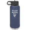 Resting Mom Face - Laser Engraved Stainless Steel Drinkware - 1976 -