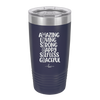 Amazing Loving Strong Happy Selfless Graceful MOTHER - Laser Engraved Stainless Steel Drinkware - 1979 -
