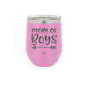 Mom of Boys - Laser Engraved Stainless Steel Drinkware - 1982 -
