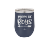 Mom of Boys - Laser Engraved Stainless Steel Drinkware - 1982 -