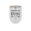 Mom of Boys - Laser Engraved Stainless Steel Drinkware - 1982 -