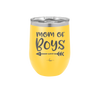 Mom of Boys - Laser Engraved Stainless Steel Drinkware - 1982 -