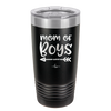 Mom of Boys - Laser Engraved Stainless Steel Drinkware - 1982 -