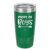 Mom of Boys - Laser Engraved Stainless Steel Drinkware - 1982 -