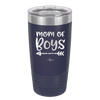 Mom of Boys - Laser Engraved Stainless Steel Drinkware - 1982 -