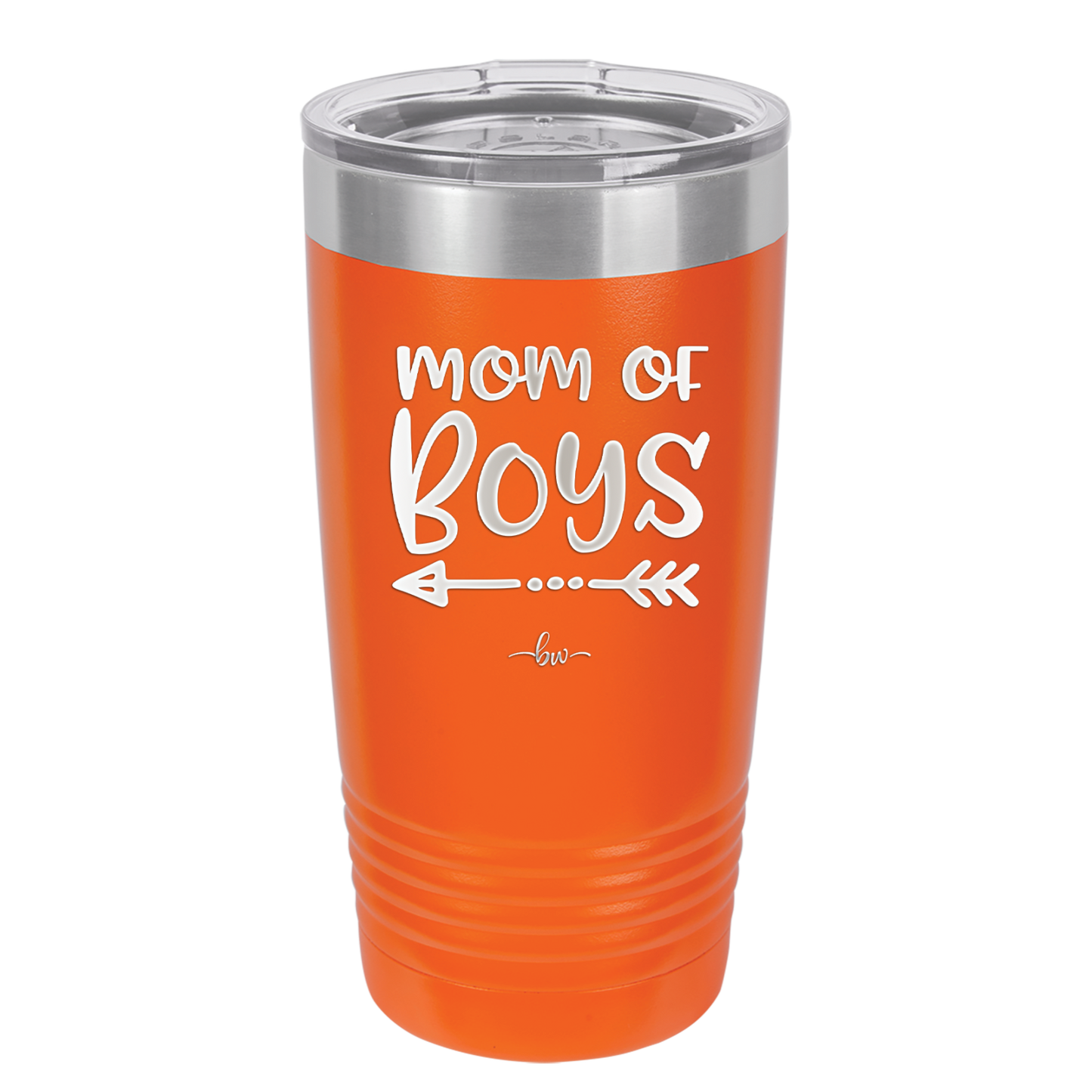 Mom of Boys - Laser Engraved Stainless Steel Drinkware - 1982 -