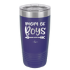 Mom of Boys - Laser Engraved Stainless Steel Drinkware - 1982 -