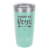 Mom of Boys - Laser Engraved Stainless Steel Drinkware - 1982 -