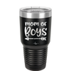 Mom of Boys - Laser Engraved Stainless Steel Drinkware - 1982 -