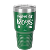 Mom of Boys - Laser Engraved Stainless Steel Drinkware - 1982 -