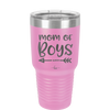 Mom of Boys - Laser Engraved Stainless Steel Drinkware - 1982 -
