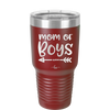 Mom of Boys - Laser Engraved Stainless Steel Drinkware - 1982 -
