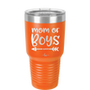 Mom of Boys - Laser Engraved Stainless Steel Drinkware - 1982 -