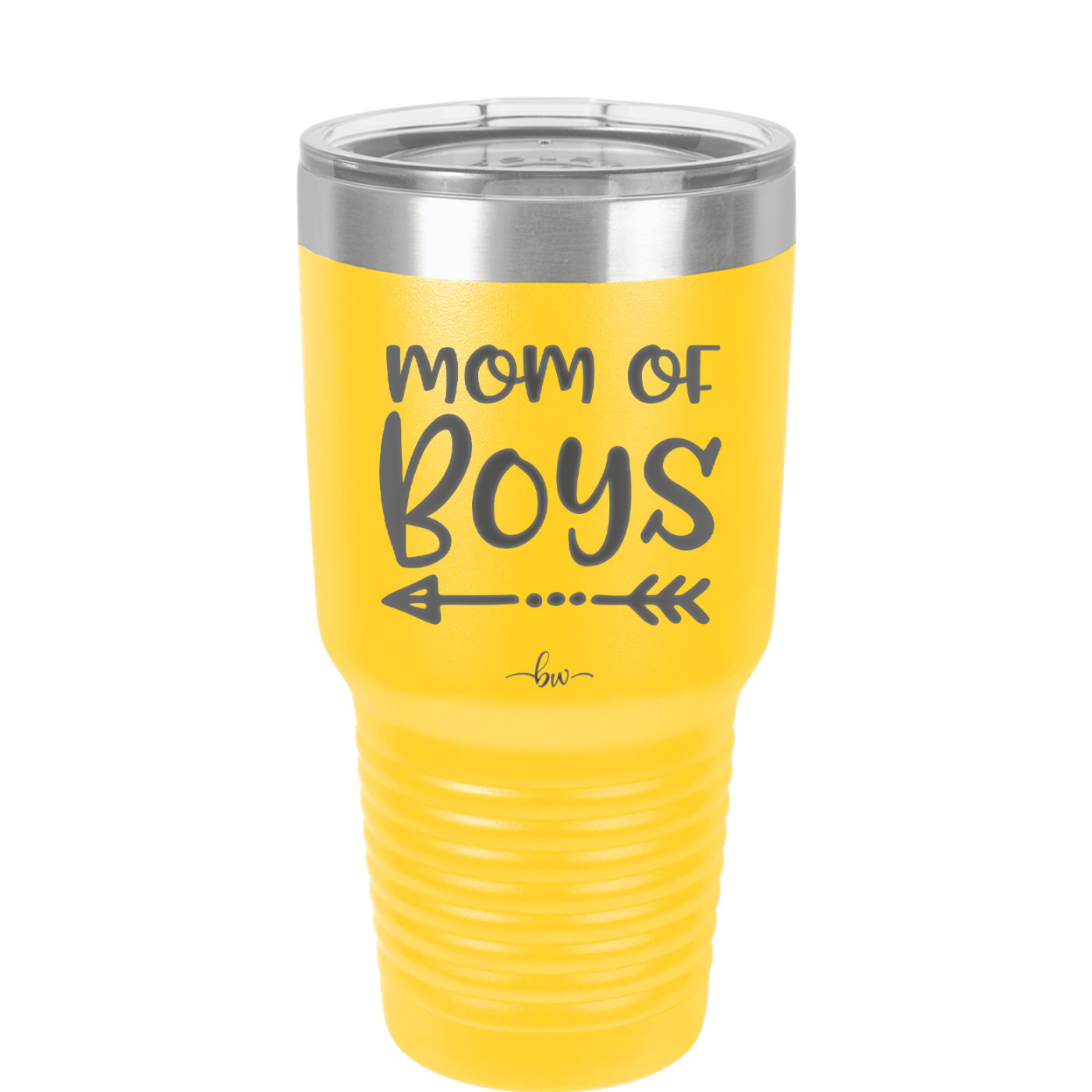 Mom of Boys - Laser Engraved Stainless Steel Drinkware - 1982 -