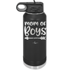 Mom of Boys - Laser Engraved Stainless Steel Drinkware - 1982 -