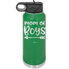 Mom of Boys - Laser Engraved Stainless Steel Drinkware - 1982 -