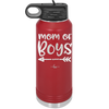 Mom of Boys - Laser Engraved Stainless Steel Drinkware - 1982 -