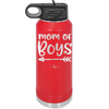 Mom of Boys - Laser Engraved Stainless Steel Drinkware - 1982 -