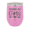 Mom of Girls - Laser Engraved Stainless Steel Drinkware - 1983 -