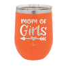 Mom of Girls - Laser Engraved Stainless Steel Drinkware - 1983 -