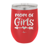 Mom of Girls - Laser Engraved Stainless Steel Drinkware - 1983 -