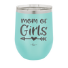 Mom of Girls - Laser Engraved Stainless Steel Drinkware - 1983 -