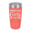 Mom of Girls - Laser Engraved Stainless Steel Drinkware - 1983 -