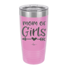 Mom of Girls - Laser Engraved Stainless Steel Drinkware - 1983 -