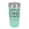 Mom of Girls - Laser Engraved Stainless Steel Drinkware - 1983 -