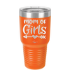 Mom of Girls - Laser Engraved Stainless Steel Drinkware - 1983 -