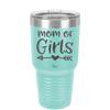 Mom of Girls - Laser Engraved Stainless Steel Drinkware - 1983 -