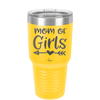 Mom of Girls - Laser Engraved Stainless Steel Drinkware - 1983 -