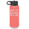 Mom of Girls - Laser Engraved Stainless Steel Drinkware - 1983 -