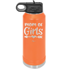 Mom of Girls - Laser Engraved Stainless Steel Drinkware - 1983 -