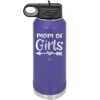 Mom of Girls - Laser Engraved Stainless Steel Drinkware - 1983 -