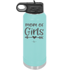 Mom of Girls - Laser Engraved Stainless Steel Drinkware - 1983 -