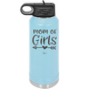 Mom of Girls - Laser Engraved Stainless Steel Drinkware - 1983 -