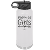 Mom of Girls - Laser Engraved Stainless Steel Drinkware - 1983 -