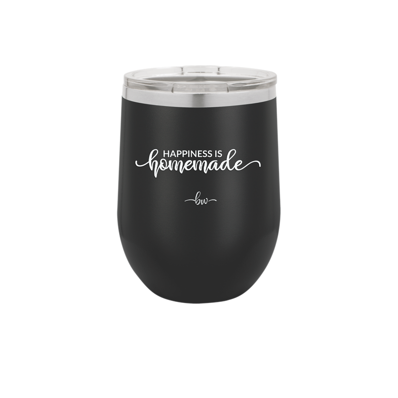 Happiness is Homemade - Laser Engraved Stainless Steel Drinkware - 1985 -