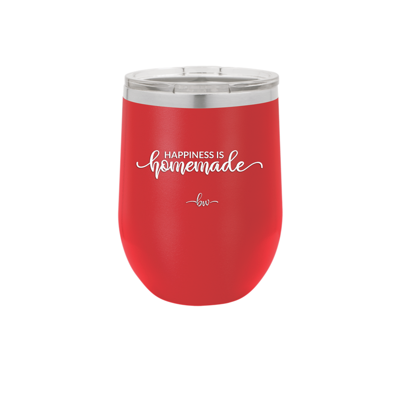 Happiness is Homemade - Laser Engraved Stainless Steel Drinkware - 1985 -