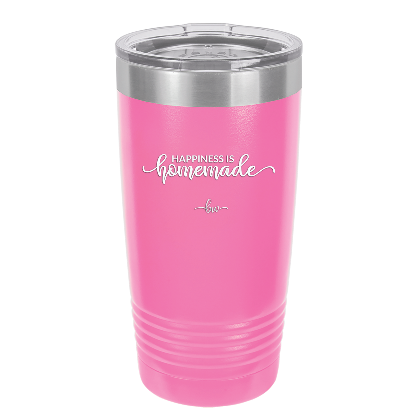 Happiness is Homemade - Laser Engraved Stainless Steel Drinkware - 1985 -