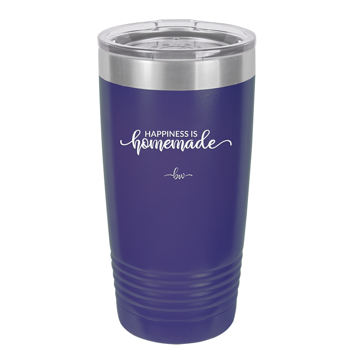 Happiness is Homemade - Laser Engraved Stainless Steel Drinkware - 1985 -
