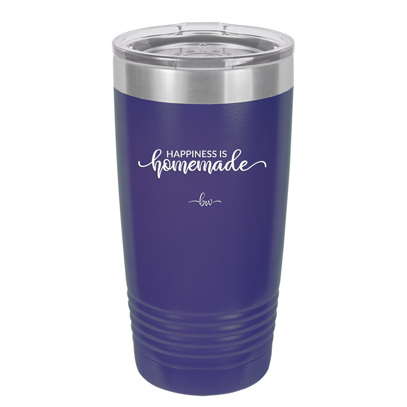 Happiness is Homemade - Laser Engraved Stainless Steel Drinkware - 1985 -