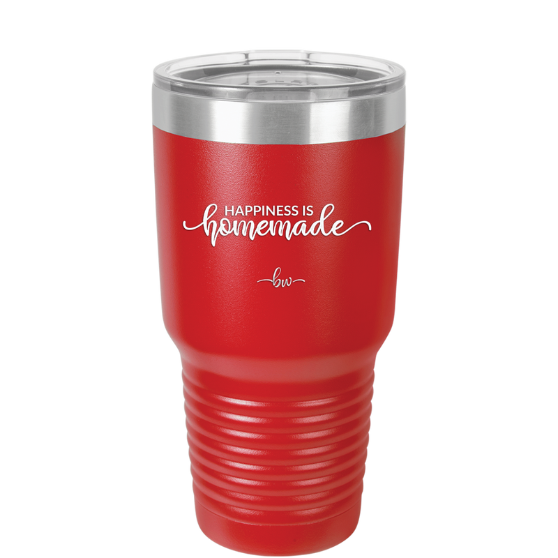 Happiness is Homemade - Laser Engraved Stainless Steel Drinkware - 1985 -