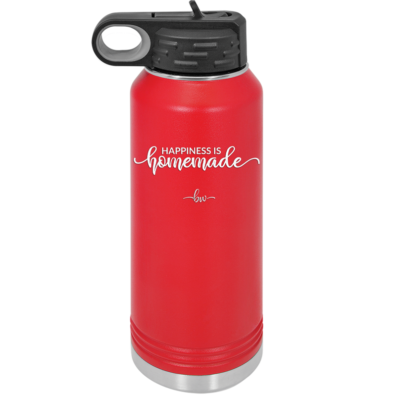 Happiness is Homemade - Laser Engraved Stainless Steel Drinkware - 1985 -